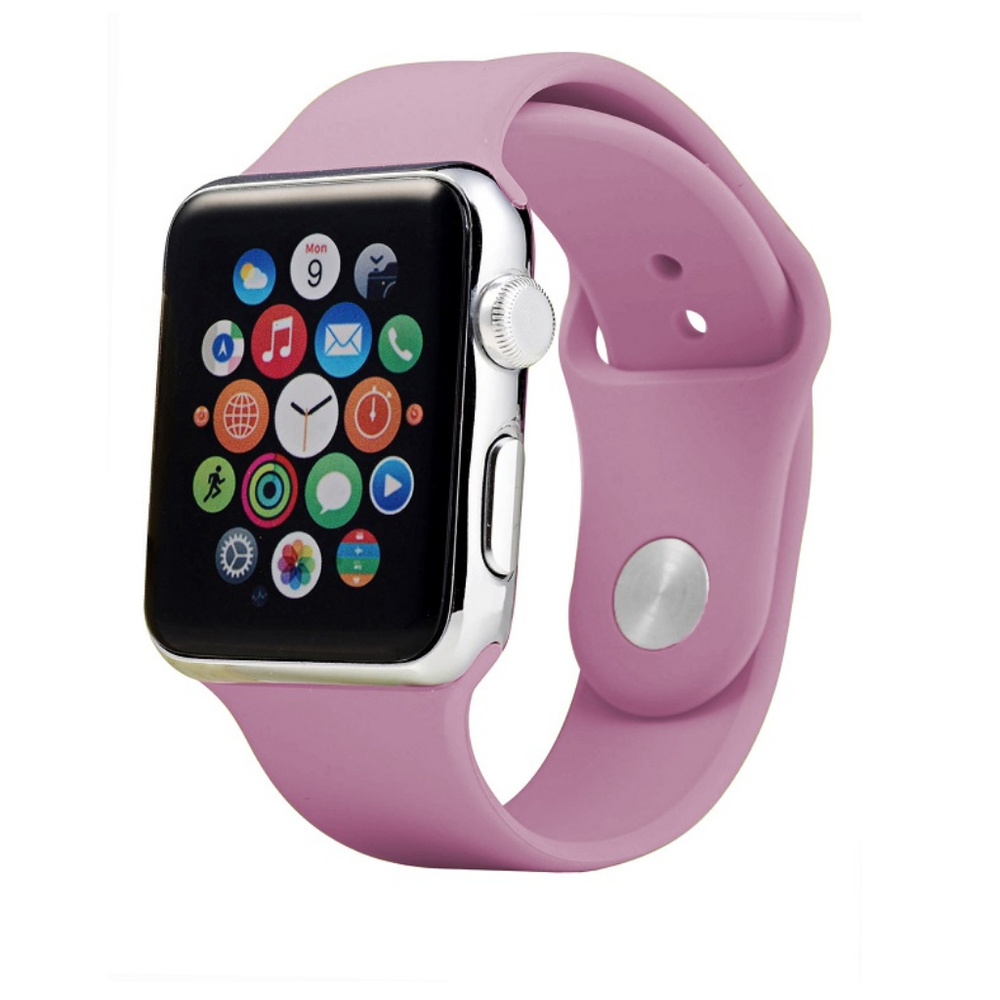 New Apple Watch Silicone Band Lavender